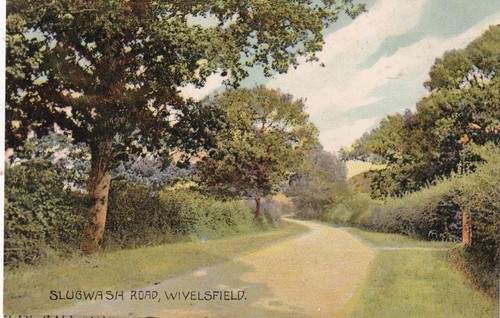 Topographical postcard - postcard,