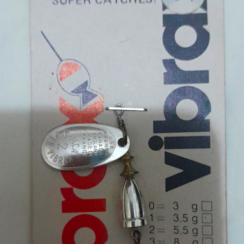 Two vintage vibrax fishing - vibrax,