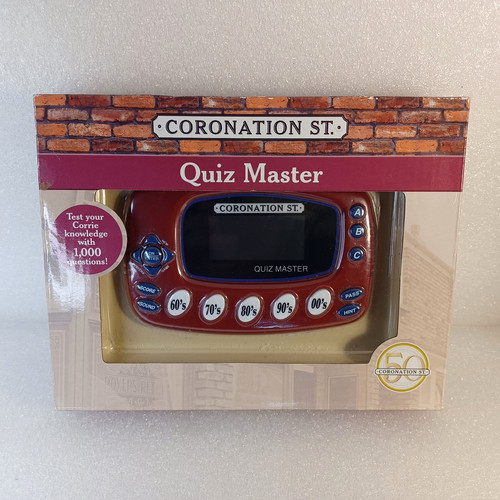 Coronation street quiz master - street,