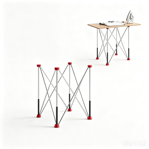 Telescopic table stand frame - table,