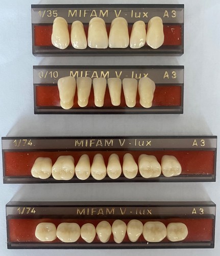 Acrylic teeth shade - , a3.5