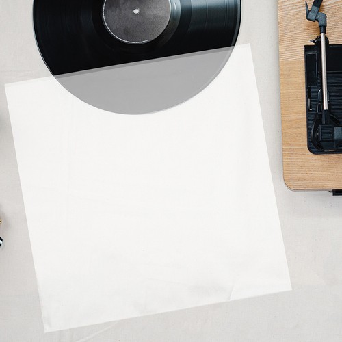 Reusable clear vinyl record - reusable,