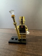 Chrome Plated Mr Gold Mini Figure Not Lego UK SELLER 🇨🇳