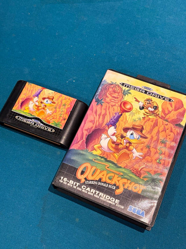 Sega quackshot starring - starring, donald