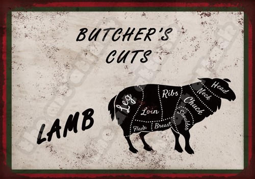Butchers cuts metal - butchers,