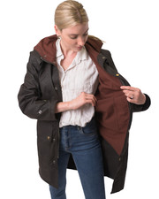 Claybourn Oilskin Overcoat -