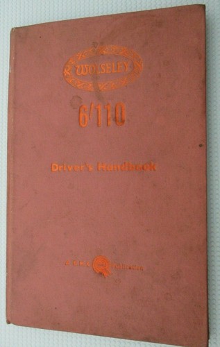 Wolseley 110 driver s - 6/110,