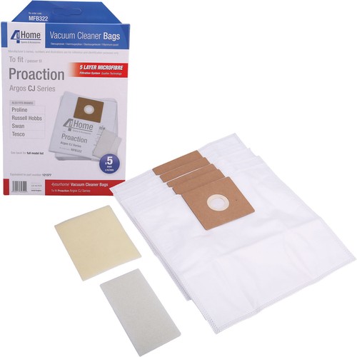 Microfibre dust bags - 5, x