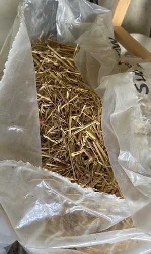 2kg barely straw bedding - straw, for
