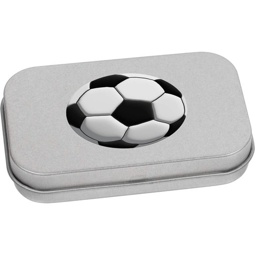 Football metal hinged tin - metal,