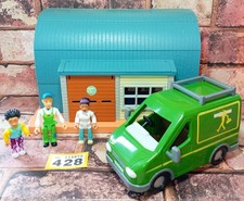 Fireman Sam Mike Flood Workshop, Van & Figures Flood Family Playset Y428