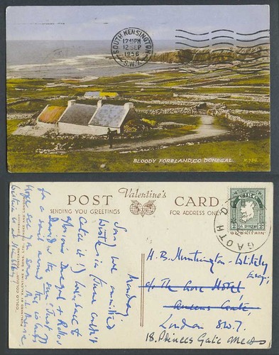 Ireland donegal 2d 1956 - ireland,
