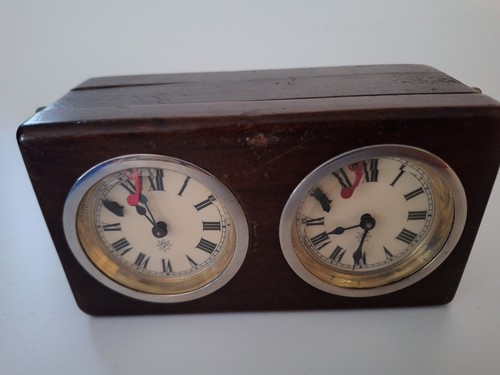 Rare antique junghans chess - rare,