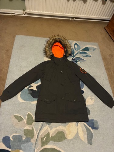 Superdry olive rescue parka - superdry,