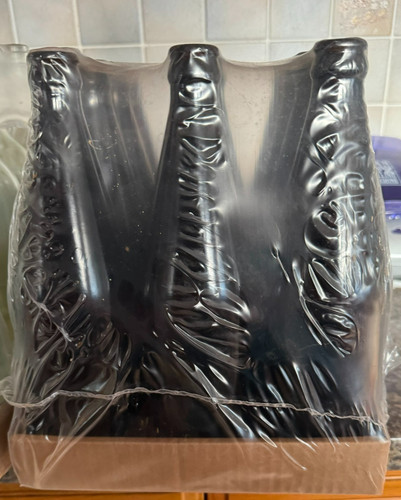 Brown glass beer bottles box - bottles,