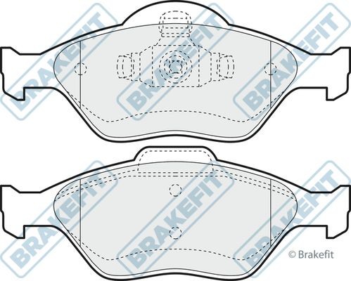 Apec front brake pad - apec,