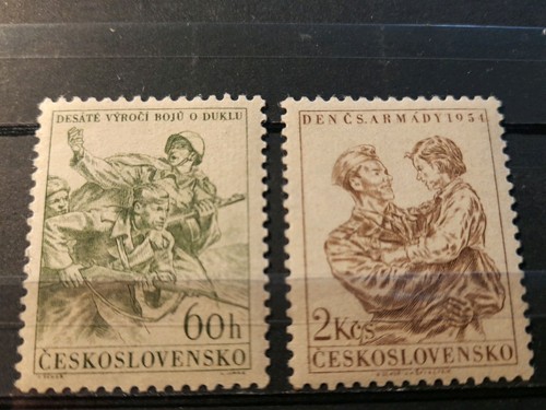 Czechoslovakia stamps 1954 - czechoslovakia,