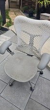Herman Miller Mirra Butterfly Chair Shadow Grey White Adjustable
