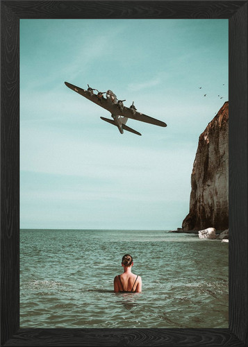 Sally framed wall art - framed, poster