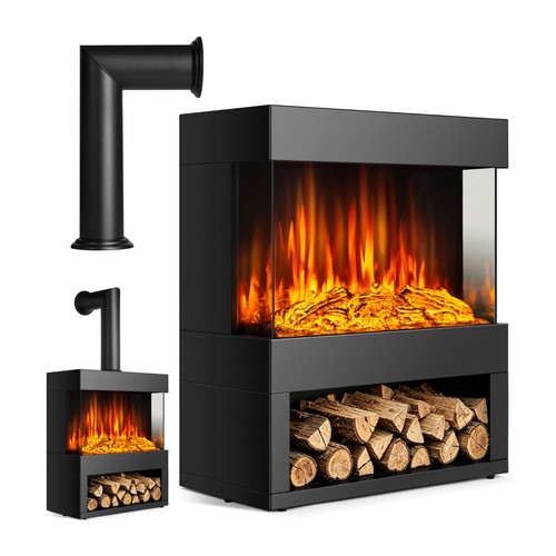 Vonhaus electric log burner - vonhaus,