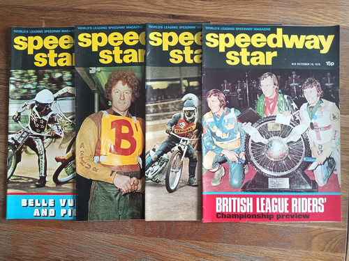 Speedway star magazines - speedway,