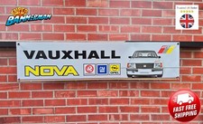 Vauxhall Nova Sport Banner for Garage, Workshop, Showroom etc LARGE