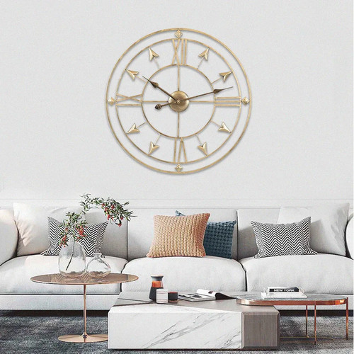 Large outdoor clock skeleton - clock,