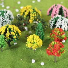 60pcs Model Trees Miniature