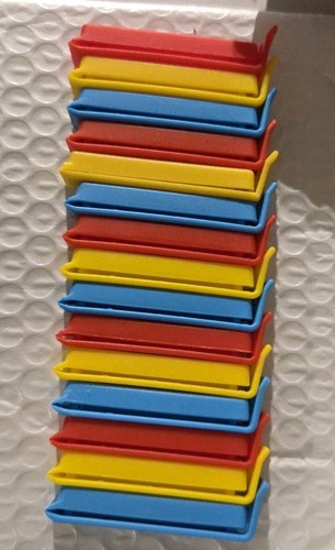 Small yellow red - x, blue