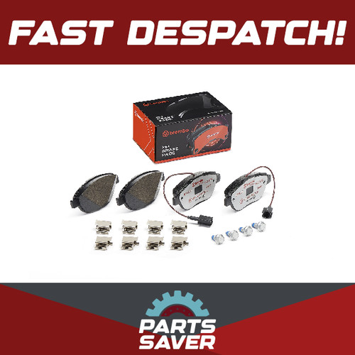 Brake pads set - fits, fiat