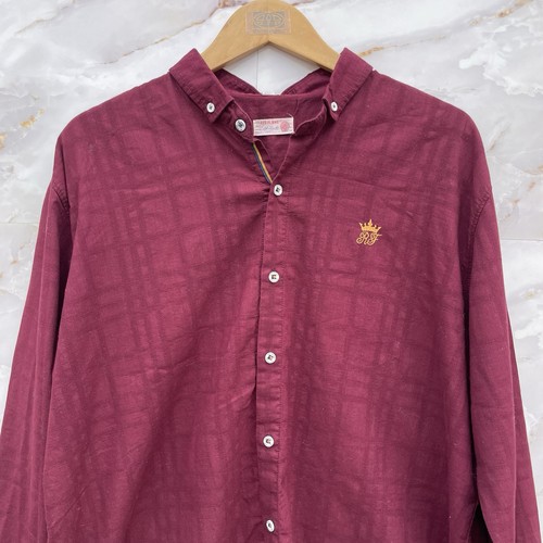 Red flame burgundy - red, cotton