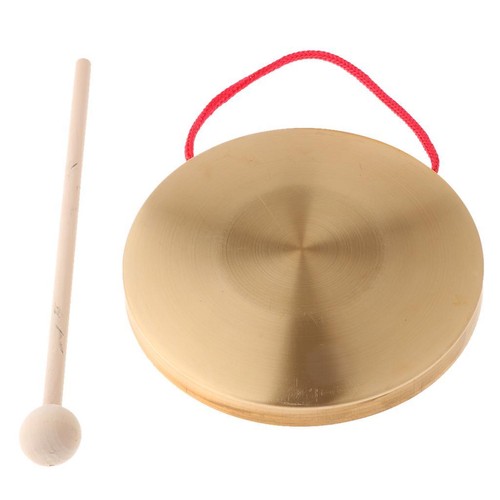 Hand gong cymbals brass - hand,