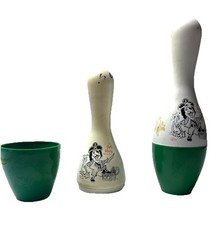Vintage Green Jolly Wally