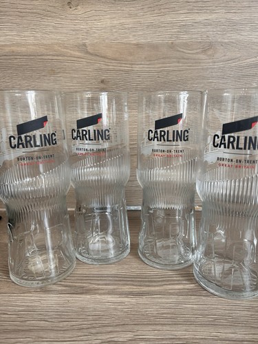Carling set glass pint - carling,