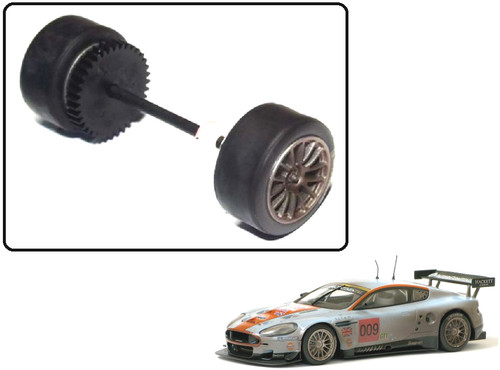 Scalextric w9821 rear wheels - rear,