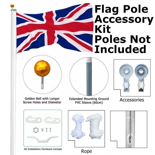 Flag pole tool set nylon - pole,