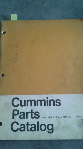 Cummins engine nhk - cummins,