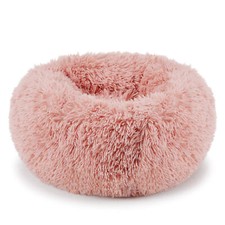 Round Dog Bed Donut Pet Plush