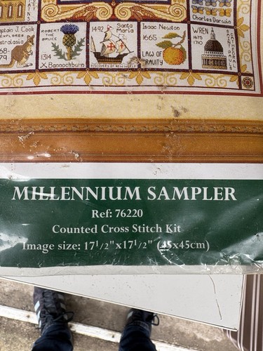 Vintage millennium sampler - vintage,