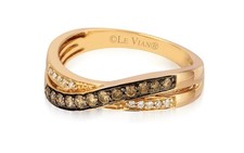 Chocolate Diamond Ring. 14ct