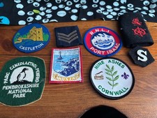 sew on patches job lot Various Themes Curios Vintage Retro Items Unusual 9v