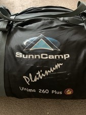 SunnCamp Platinum Ultima 260plus Porch Awning Camping Caravan Motorhome