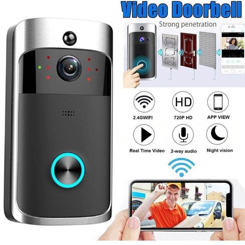 Wireless smart video doorbell - smart,
