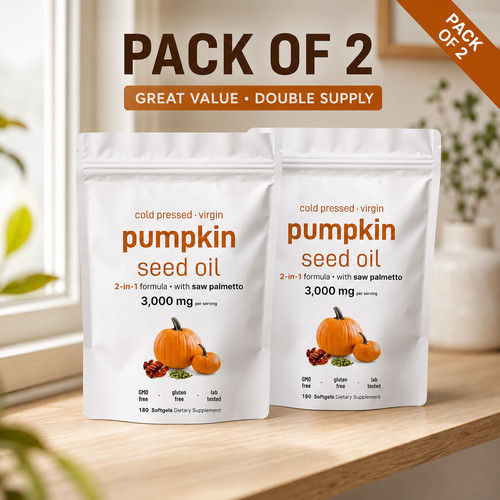 Pumpkin seed oil with saw - seed,