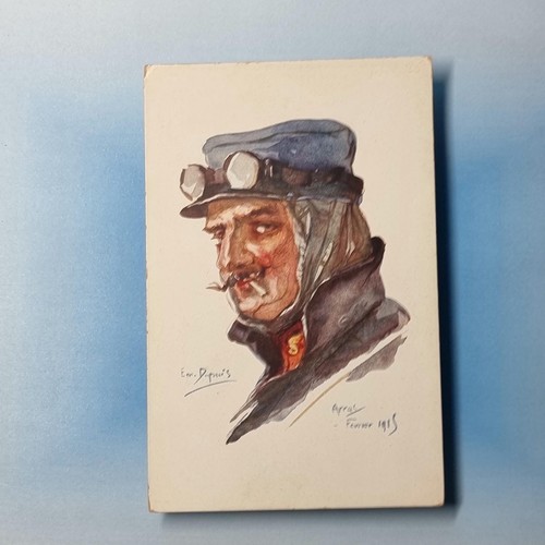 Ww1 military postcard c1915 - military,