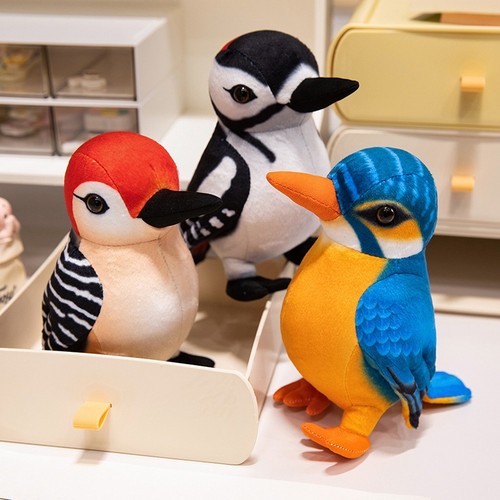 Lovely woodpecker plush toys - lovely,
