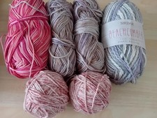 Mixed colour cotton yarn - colour, dk-