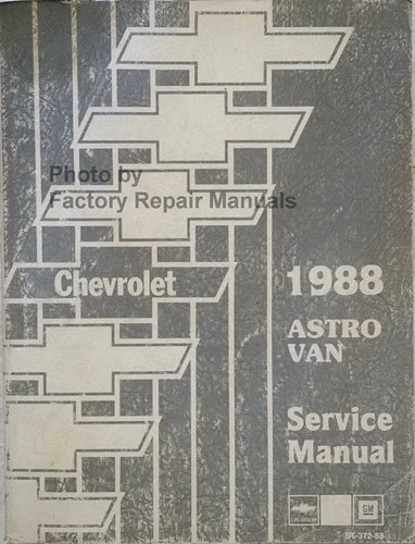 1988 chevy astro van - 1988, factory