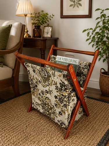 Vintage folding wooden - folding,