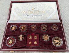 2002 Gold PROOF Set, Elizabeth